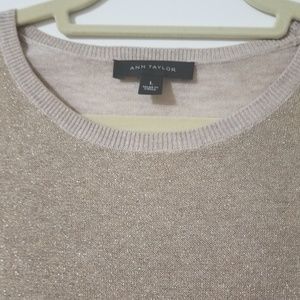 Gold long sleeve light sweater